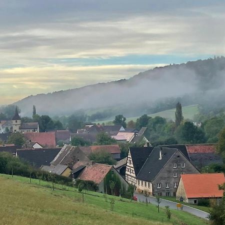 Rose Cottage Im Romantischen Taubertal Adelshofen  Eksteriør billede